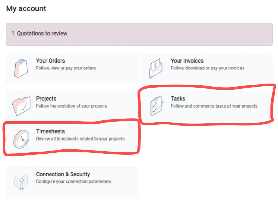 Timer in Timesheet and Task Portal 