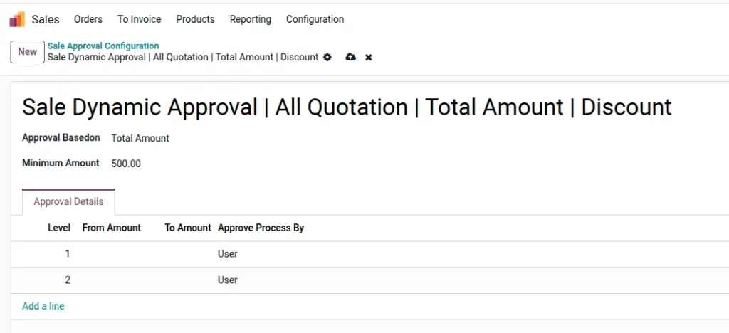 Sale Dynamic Approval 